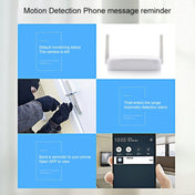 Indoor 4CH HD 1080P Security Wireless IP IR Camera Wifi Kit, Support Night Vision / PIR Detection / Two-Way Audio & Micro SD Card (128GB Max, IR Distance: 9m(White) Eurekaonline