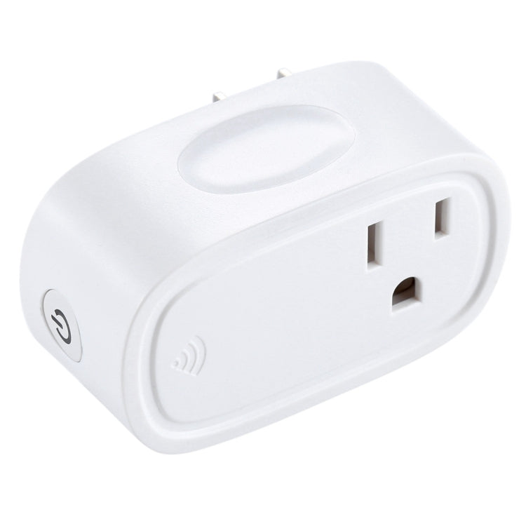 JH-G09U 15A 2.4GHz WiFi Control Hubless Smart Home Power Socket Works with Alexa  & Google Home, AC 100-240V, US Plug (White) Eurekaonline
