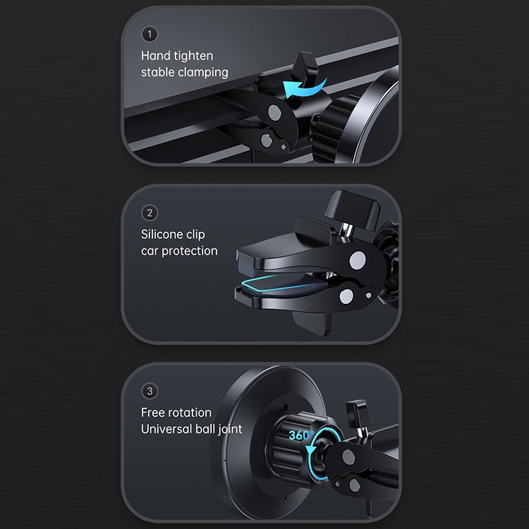 JOYROOM JR-ZS240 15W Max Car Magnetic Wireless Charge Holder Eurekaonline