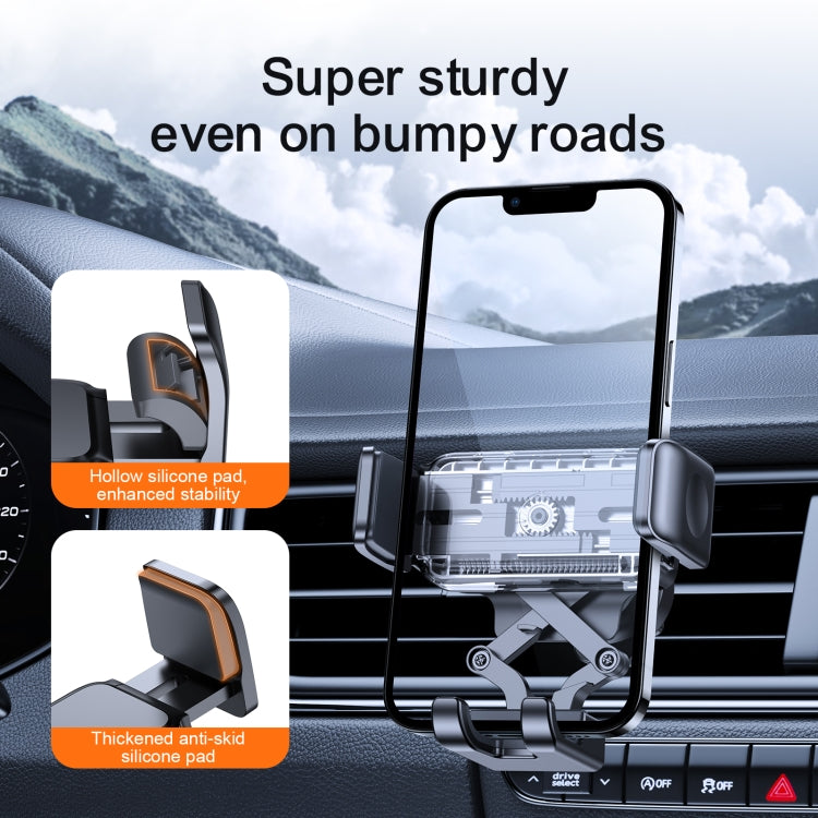 JOYROOM JR-ZS283 Air Vent Car Phone Holder(Black) Eurekaonline