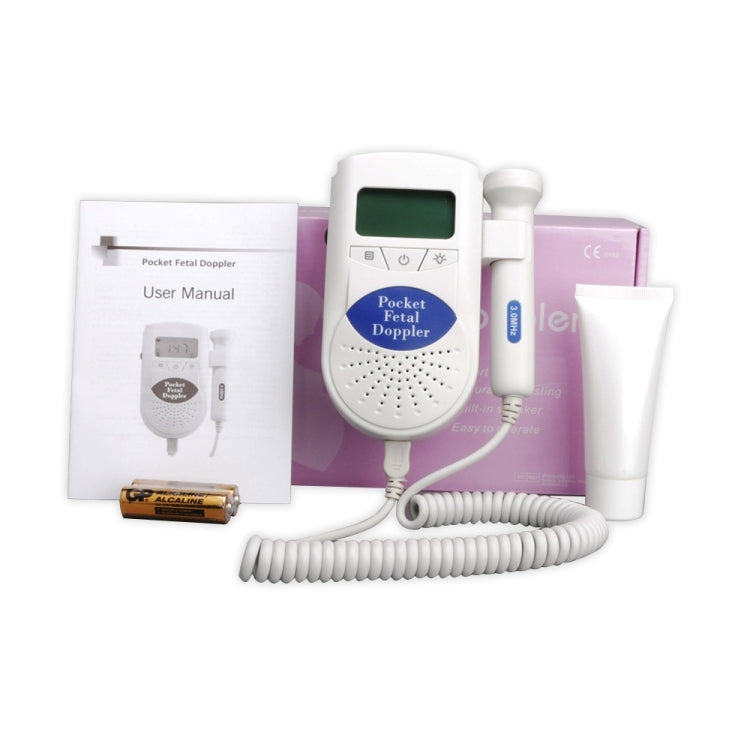 JPD-100S6 I LCD Ultrasonic Scanning Pregnant Women Fetal Stethoscope Monitoring Monitor / Fetus-voice Meter, Complies with IEC60601-1:2006 Eurekaonline