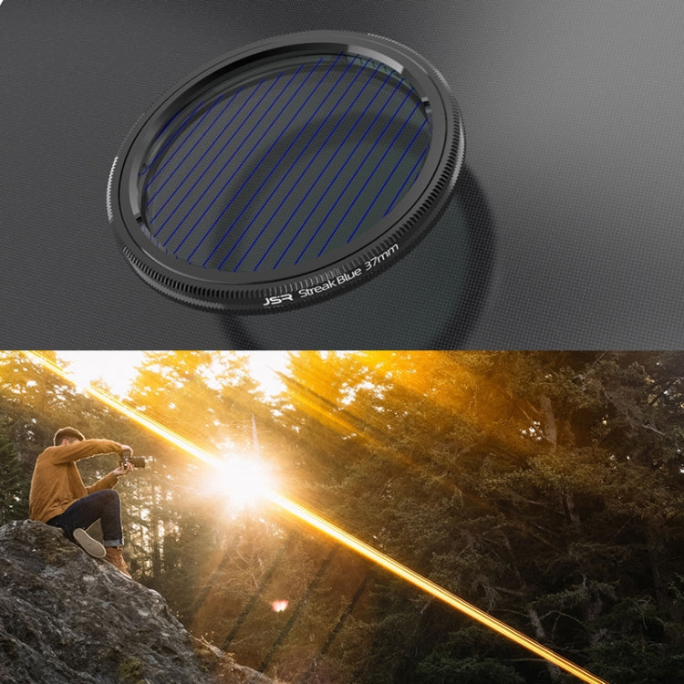 JSR Starlight Drawing Camera Lens Filter, Size:95mm(Streak Blue) Eurekaonline