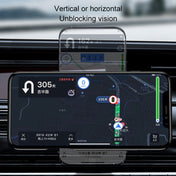 K07 15W Max Output Magnetic Car Air Outlet Bracket Wireless Charger(Black) Eurekaonline