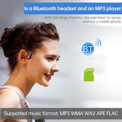 K3 Bone Conduction Bluetooth 5.0 Wireless Headphones Waterproof Headphones 16GB RAM(Blue) Eurekaonline