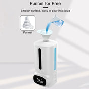 K9 Pro Plus Handsfree Non-contact Body Thermometer + 1000ml Automatic Non-contact Liquid Soap Dispenser with Base Mount, 15 Languages Voice Broadcast Eurekaonline