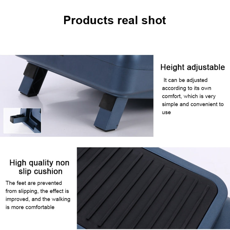 KY206 20W 2 Speed Adjustable Electric Stepper Leg Lower Limb Trainer Fitness Exercise Equipment for Middle-aged and Elderly People, with Adjustable Stand(Blue) Eurekaonline