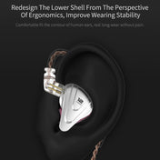 KZ ZSX 12-unit Ring Iron Metal Gaming In-ear Wired Earphone, Mic Version(Purple) Eurekaonline