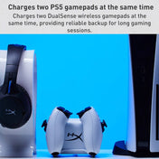 Kingston HyperX Gemini PS5 Handle Charging Base (White) Eurekaonline