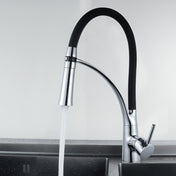 Kitchen Pull-out Faucet Hot Cold Home Retractable Rotating Faucet Eurekaonline