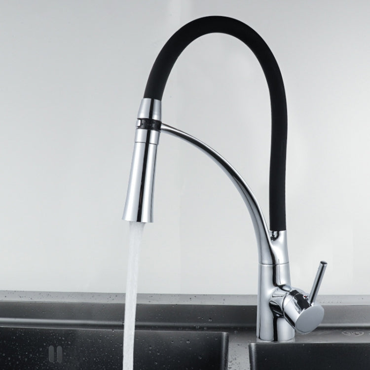 Kitchen Pull-out Faucet Hot Cold Home Retractable Rotating Faucet Eurekaonline