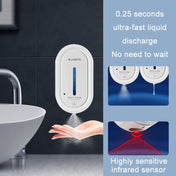 Kuaierte Automatic Induction Dripping Sterilizer Wall Mounted Soap Dispenser, Color: K4507 White Eurekaonline