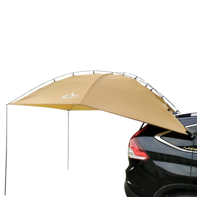 LADUTA Outdoor Self-Driving Tour Barbecue Camping Car Side Tent Car Tail Extension Tent Supplies(Painted Silver) Eurekaonline