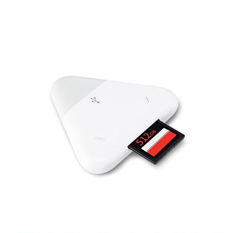LCOP 5 in 1 Triangle Mobile Phone Computer Card Reader OTG Card Reader Eurekaonline