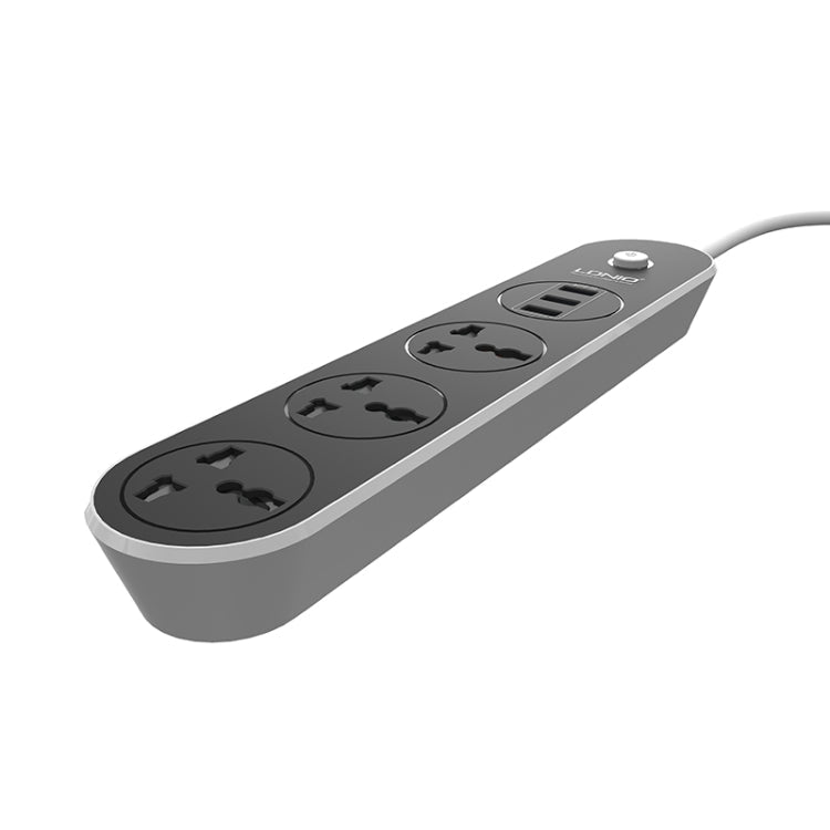 LDNIO SC3301 3 x USB Ports Travel Home Office Socket, Cable Length: 1.6m, EU Plug Eurekaonline