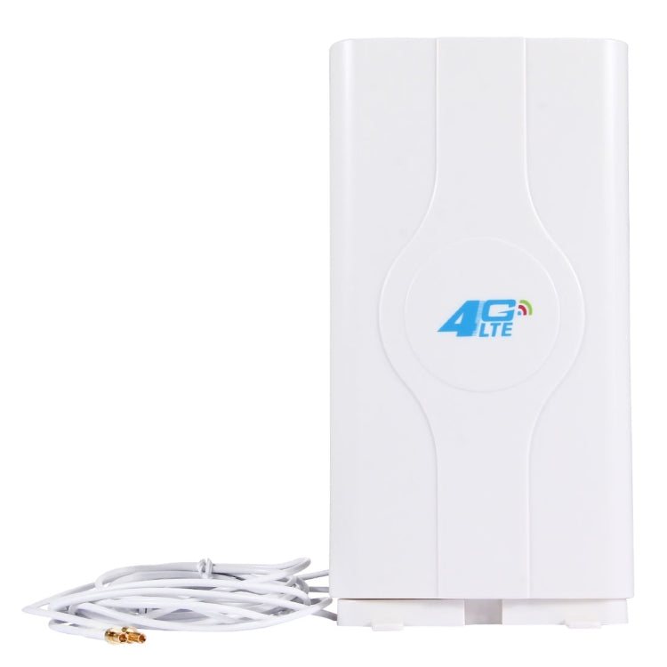 LF-ANT4G01 Indoor 88dBi 4G LTE MIMO Antenna with 2 PCS 2m Connector Wire, TS-9 Port Eurekaonline