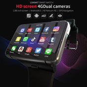 LOKMAT APPLLP Max 4G Call Smart Watch, 2.88 inch MTK6761 Quad Core, 4GB+64GB, Android  9.0, GPS, Heart Rate (Gold) Eurekaonline