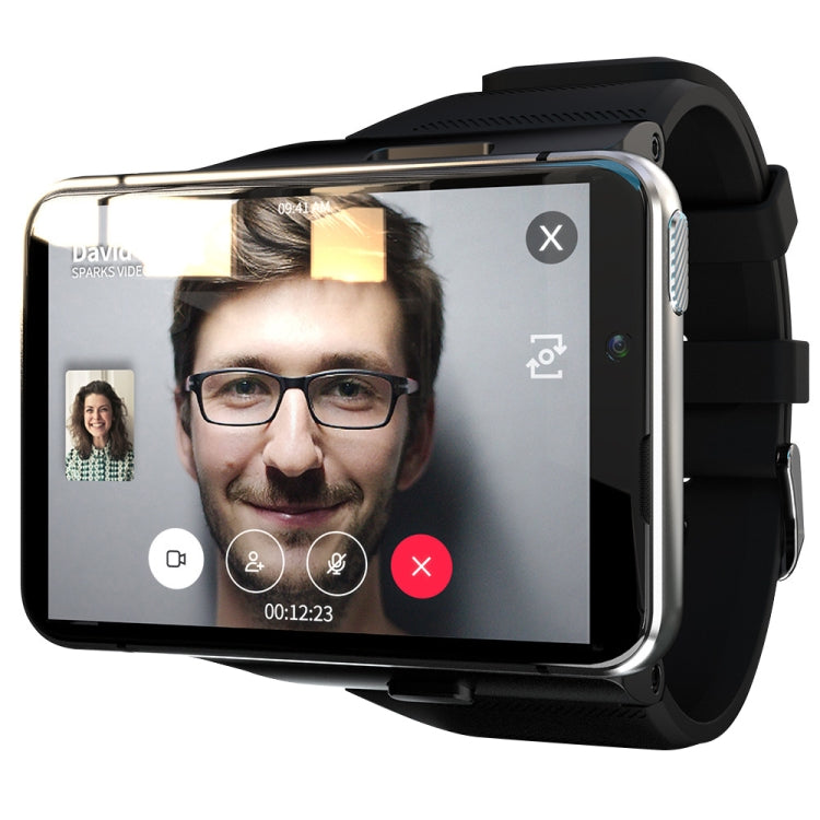 LOKMAT APPLLP Max 4G Call Smart Watch, 2.88 inch MTK6761 Quad Core, 4GB+64GB, Android  9.0, GPS, Heart Rate (Silver) Eurekaonline