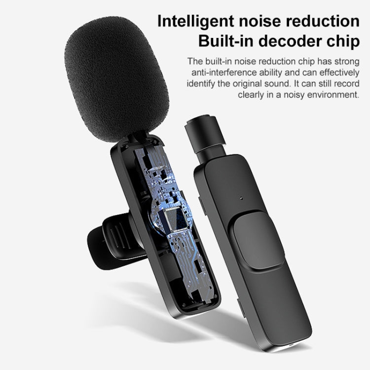 LT07 8 Pin Interface Mini Wireless Lavalier Microphone Eurekaonline