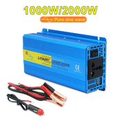 LVYUAN  2000W Car Home Pure Sine Wave Solar Inverter, Specification: 12V To 110V US Plug Eurekaonline