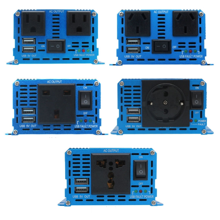 LVYUAN  2000W Car Home Pure Sine Wave Solar Inverter, Specification: 12V To 220V AU Plug Eurekaonline