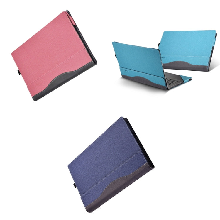 Laptop Leather Anti-Fall Protective Case For Lenovo XiaoXin Pro 14 2021(Deep Blue) Eurekaonline
