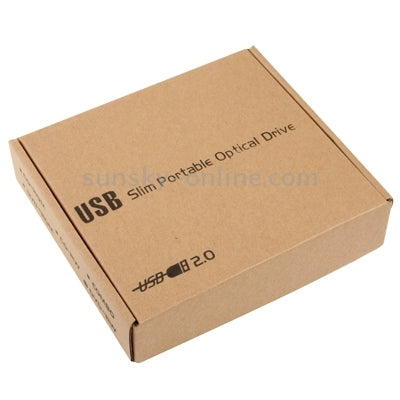 Laptop USB 2.0 Slim Portable Optical DVD / CD Rewritable Drive (SATA) Eurekaonline