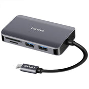 Lenovo F1-C08 8 In 1 Type-C / USB-C to HDMI Multi-function Converter Hub Eurekaonline