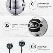 Logitech Blue Snowball USB Condenser Anchor Recording Microphone Eurekaonline