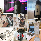 Logitech Blue Yeti USB Condenser Microphone(Silver) Eurekaonline