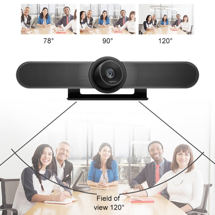 Logitech CC4000e 12.0 Million Pixels 120 Degrees Wide-angle 4K Conference Camera, EU Plug Eurekaonline