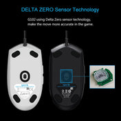 Logitech G102 6-keys RGB Glowing 6000DPI Five-speed Adjustable Wired Optical Gaming Mouse, Length: 2m (Black) Eurekaonline