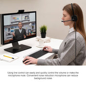 Logitech H151 Wired Headphone Single 3.5mm Earphone Gaming Headset Stereo with MIC Eurekaonline