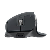 Logitech MX Master 3s 8000DPI 2.4GHz Ergonomic Wireless Bluetooth Dual Mode Mouse (Black) Eurekaonline