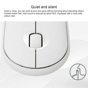Logitech Pebble Cobblestone Shape Thin 3-keys 1000DPI Mute Wireless Bluetooth Optical Mouse, Wireless Range: 10m (Pink) Eurekaonline