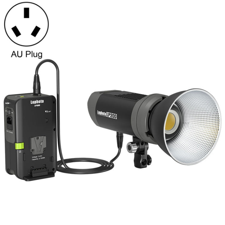 Lophoto LP-200 200W Continuous Light LED Studio Video Fill Light (AU Plug) Eurekaonline