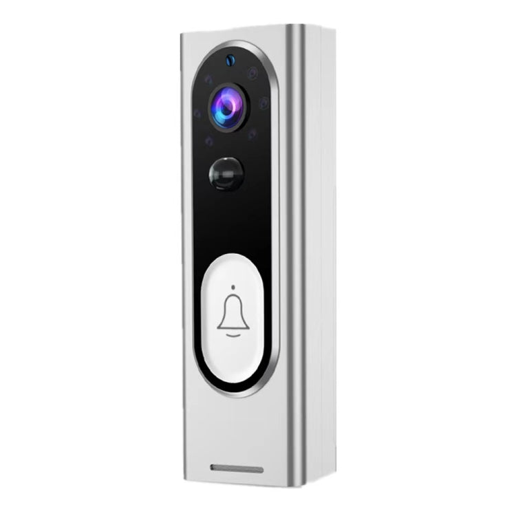 M13 Wireless Intelligent Video Doorbell Support Two-way Voice, Infrared Night Vision, Motion detection(White) Eurekaonline
