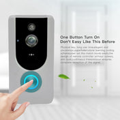 M2 720P Smart WIFI Video Visual Doorbell,Support Mobile Phone Remote Monitoring & Night Vision (Grey) Eurekaonline