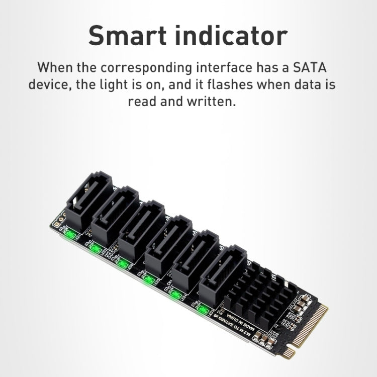 M2 M-EKY PCIE 3.0 to SATA 6G Adapter Eurekaonline