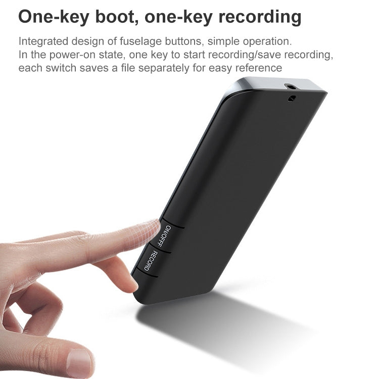 M22 Portable Bluetooth Touch Screen MP3 Player Recorder E-Book, Memory Capacity: 32GB(Black) Eurekaonline