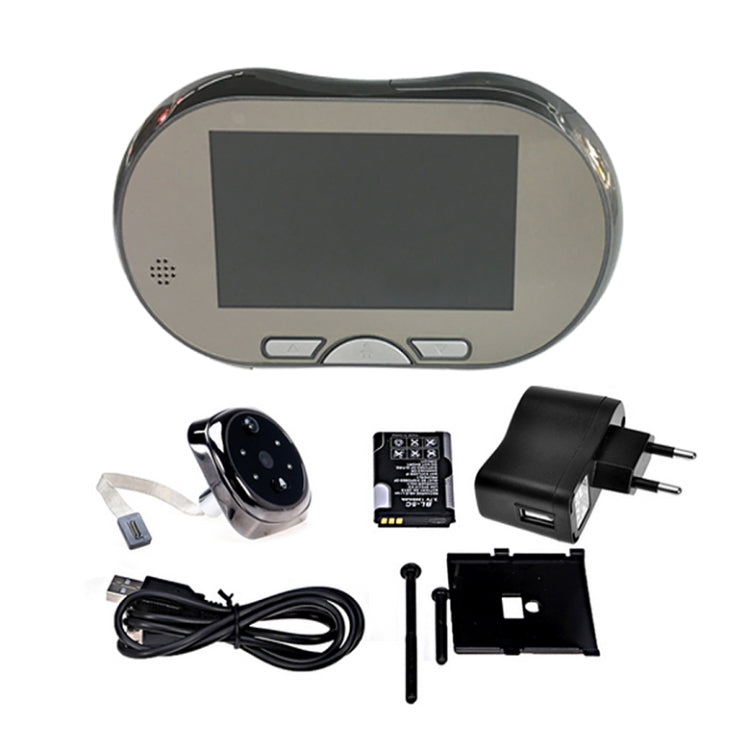 M3506 4.3 inch TFT Color Display Screen 2.0MP Security Camera Video Smart Doorbell Peephole Viewer Eurekaonline