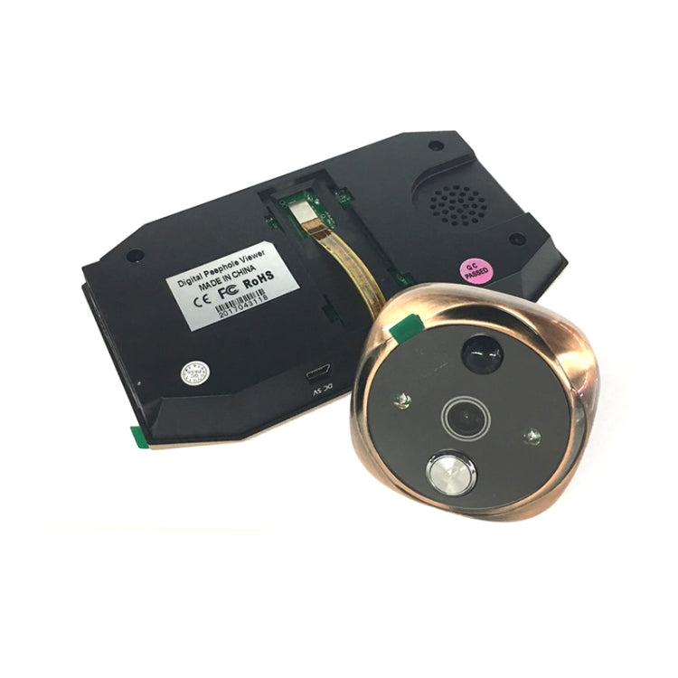 M525 3.5 inch TFT Display Screen 2.0MP Camera Video Doorbell, Support TF Card (32GB Max) & Motion Detection Eurekaonline