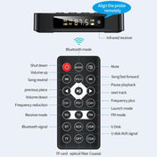 M6 NFC Bluetooth 5.0 Receiver & Transmitter & FM 3 In 1 Adapter(Black) Eurekaonline