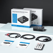 M8 NFC 2 in 1 NFC Optical Coaxial Bluetooth 5.0 Audio Transmitter Receiver with Digital Display Eurekaonline