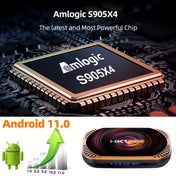 MECOOL HK1RBOX X4 4K TV Box, Android 11 Amlogic S905X4 CPU with RC 4GB+64GB(UK Plug) Eurekaonline