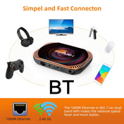 MECOOL HK1RBOX X4 4K TV Box, Android 11 Amlogic S905X4 CPU with RC 4GB+64GB(UK Plug) Eurekaonline