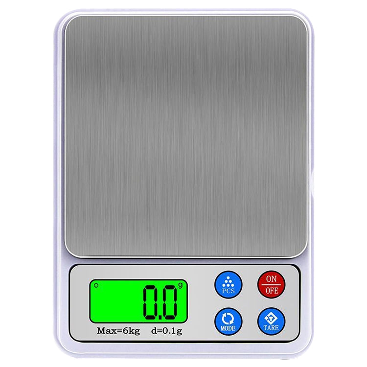 MH-555 6Kg x 0.1g High Accuracy Digital Electronic Portable Kitchen Scale Balance Device with 2.2 inch LCD Screen Eurekaonline
