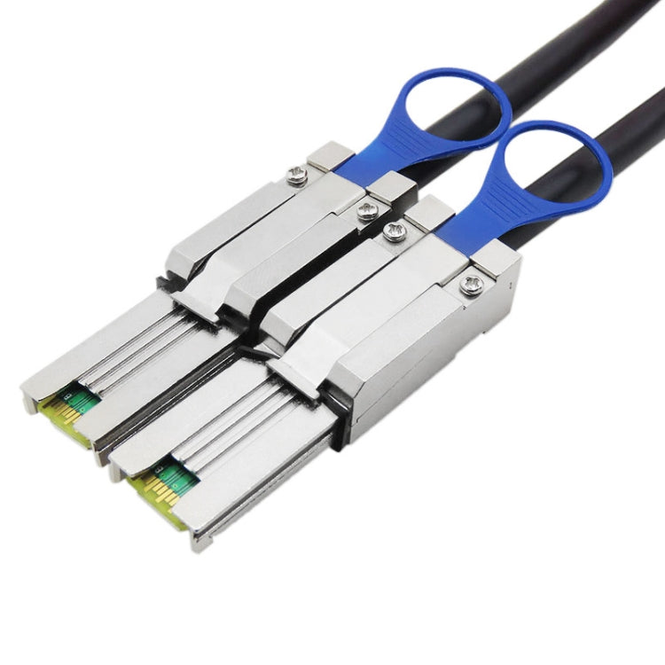 MINISAS26P SFF-8088 TO SFF8088 Hard Disk Server Data Transmission Cable(Black) Eurekaonline