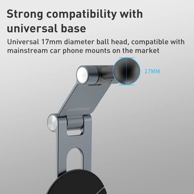 MOMAX CM21E INVISIBLE MOUNT Aluminum Folding Universal Bracket (Grey) Eurekaonline