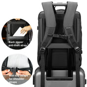 Mark Ryden 17.3 Inch Men Large Capacity Oxford Cloth Computer Backpack,Style: Raincoat Style Eurekaonline