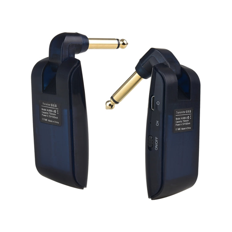 Measy AU688-U 20 Channels Wireless Guitar System Rechargeable Musical Instrument Transmitter Receiver Eurekaonline